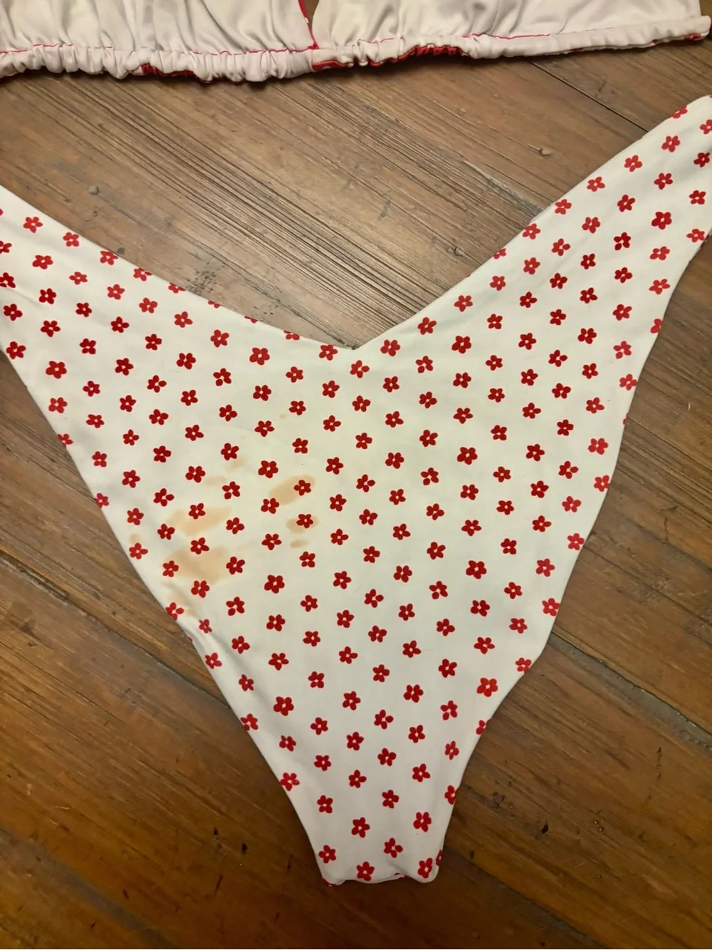 Frankie’s bikinis polka dot bikini set